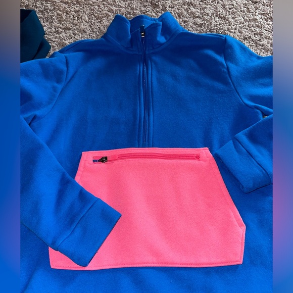 2 Tek Gear boys pull over zipper sweatshirts size medium - Picture 3 of 8